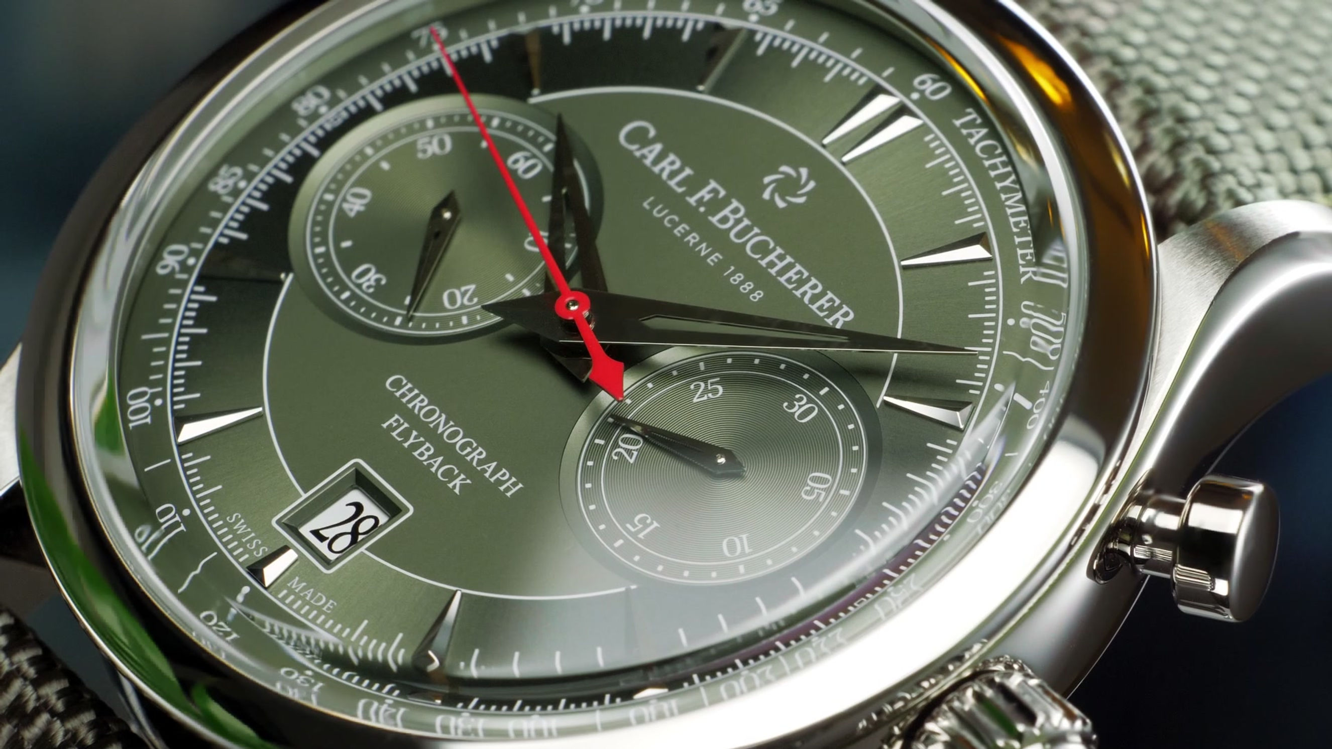 Bucherer flyback olive